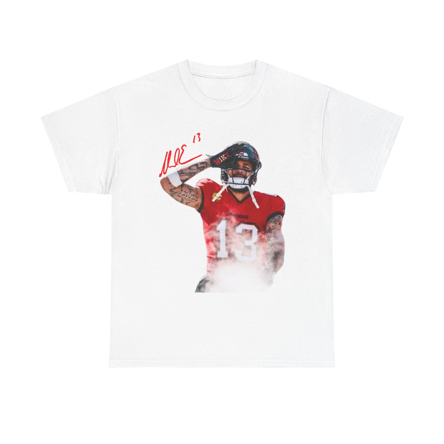 Unisex Heavy Cotton Tee featuring Bold Player Design, Sports Fan Apparel, Casual Wear, Gift for Him, Athletic Top, Trendy Graphic Tee