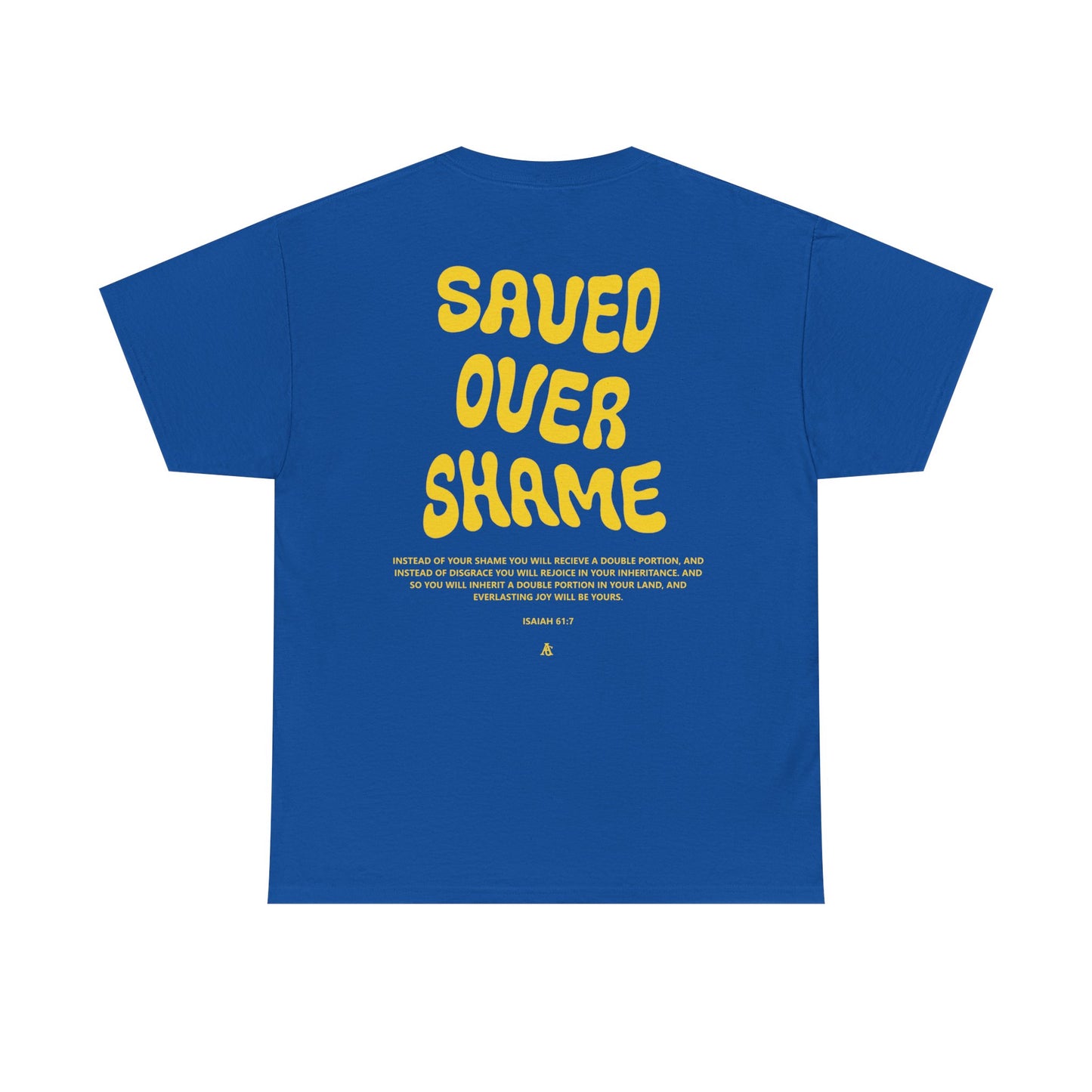 Saved Over Shame Christian Faith Shirt