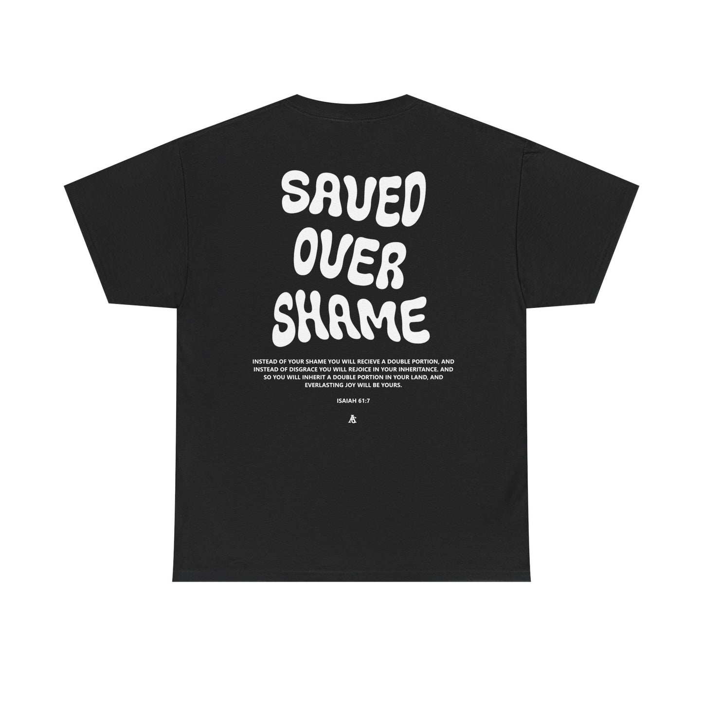 Saved Over Shame Christian Faith Shirt