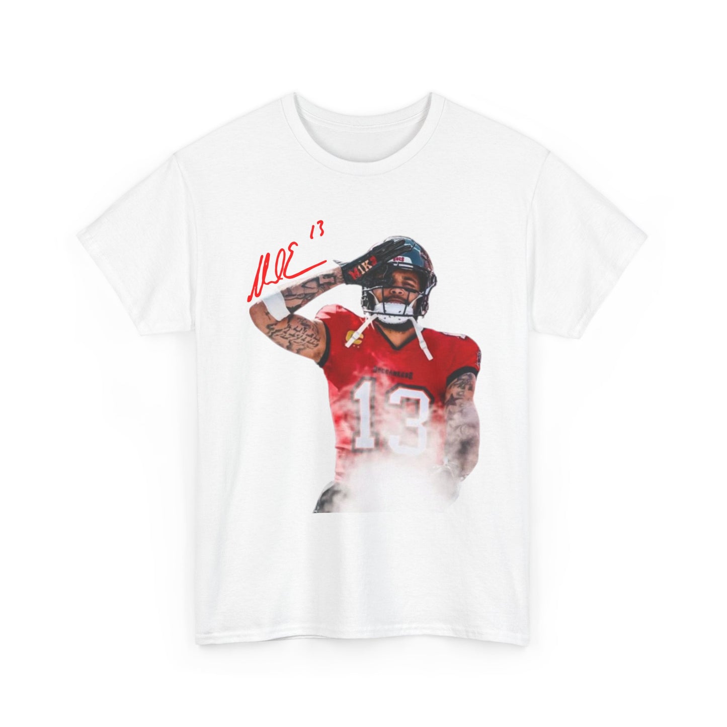 Unisex Heavy Cotton Tee featuring Bold Player Design, Sports Fan Apparel, Casual Wear, Gift for Him, Athletic Top, Trendy Graphic Tee