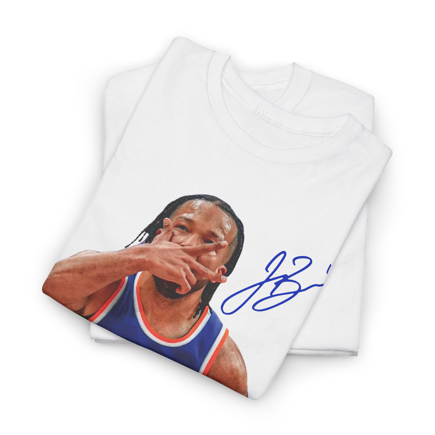 Jalen Brunson 3 Point Celly Shirt