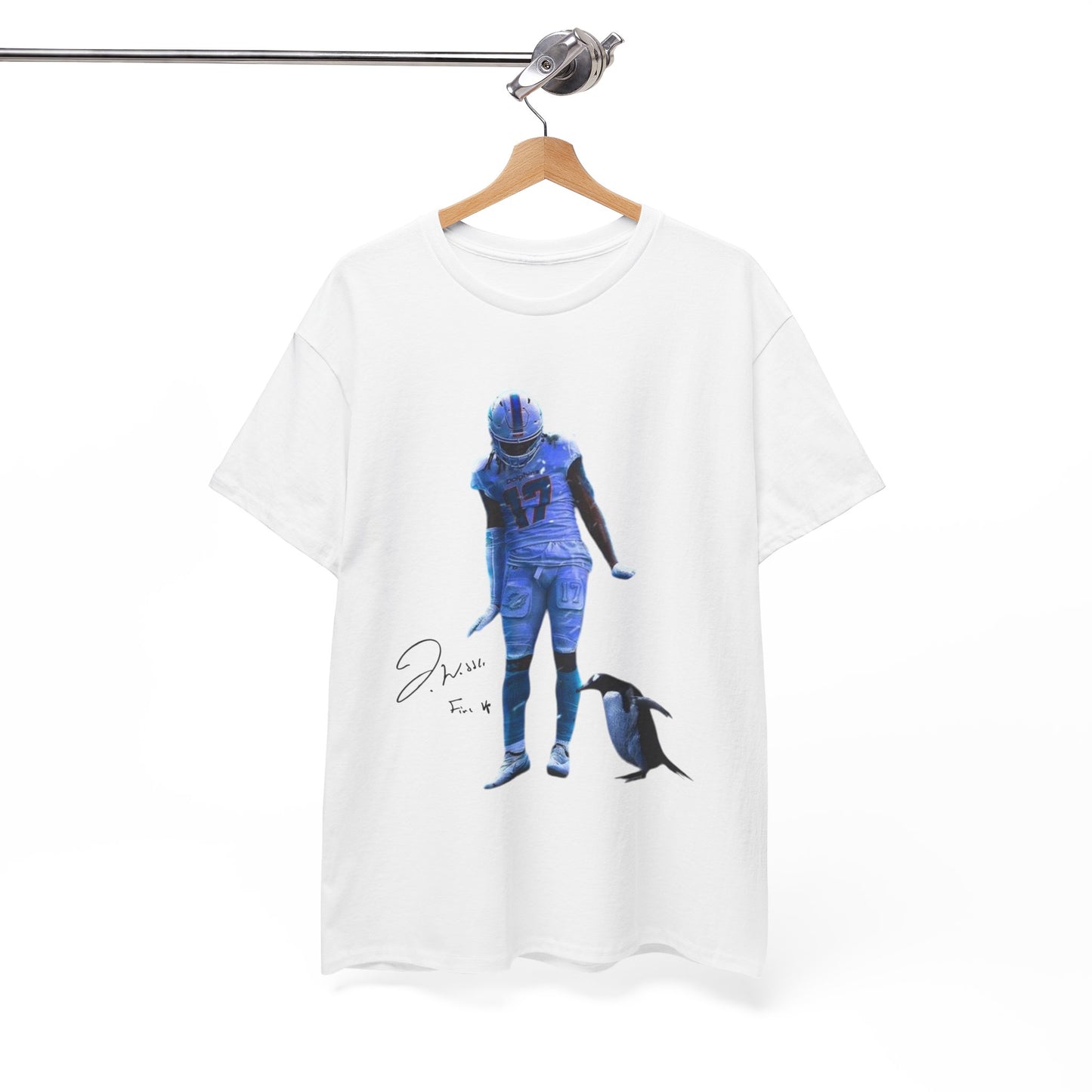 Jaylen Waddle Penguin Ice Shirt