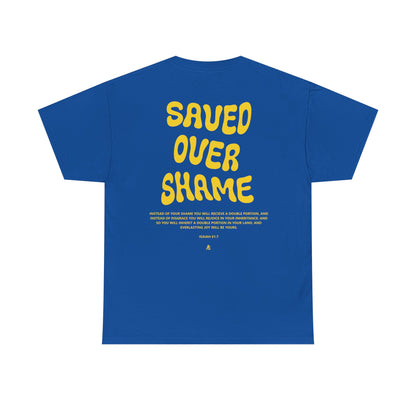 Saved Over Shame Christian Faith Shirt