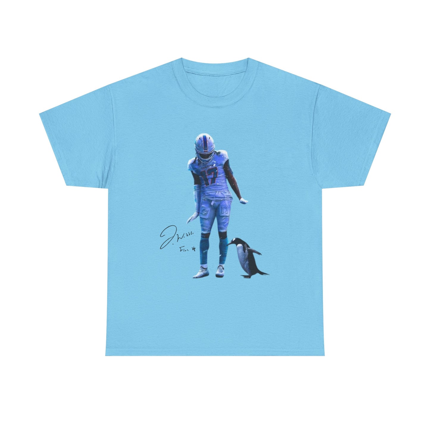 Jaylen Waddle Penguin Ice Shirt