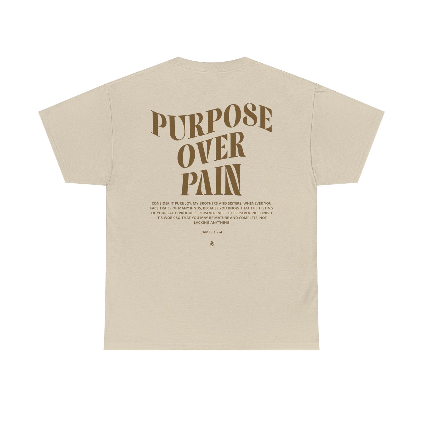 Purpose Over Pain Christian Faith T shirt
