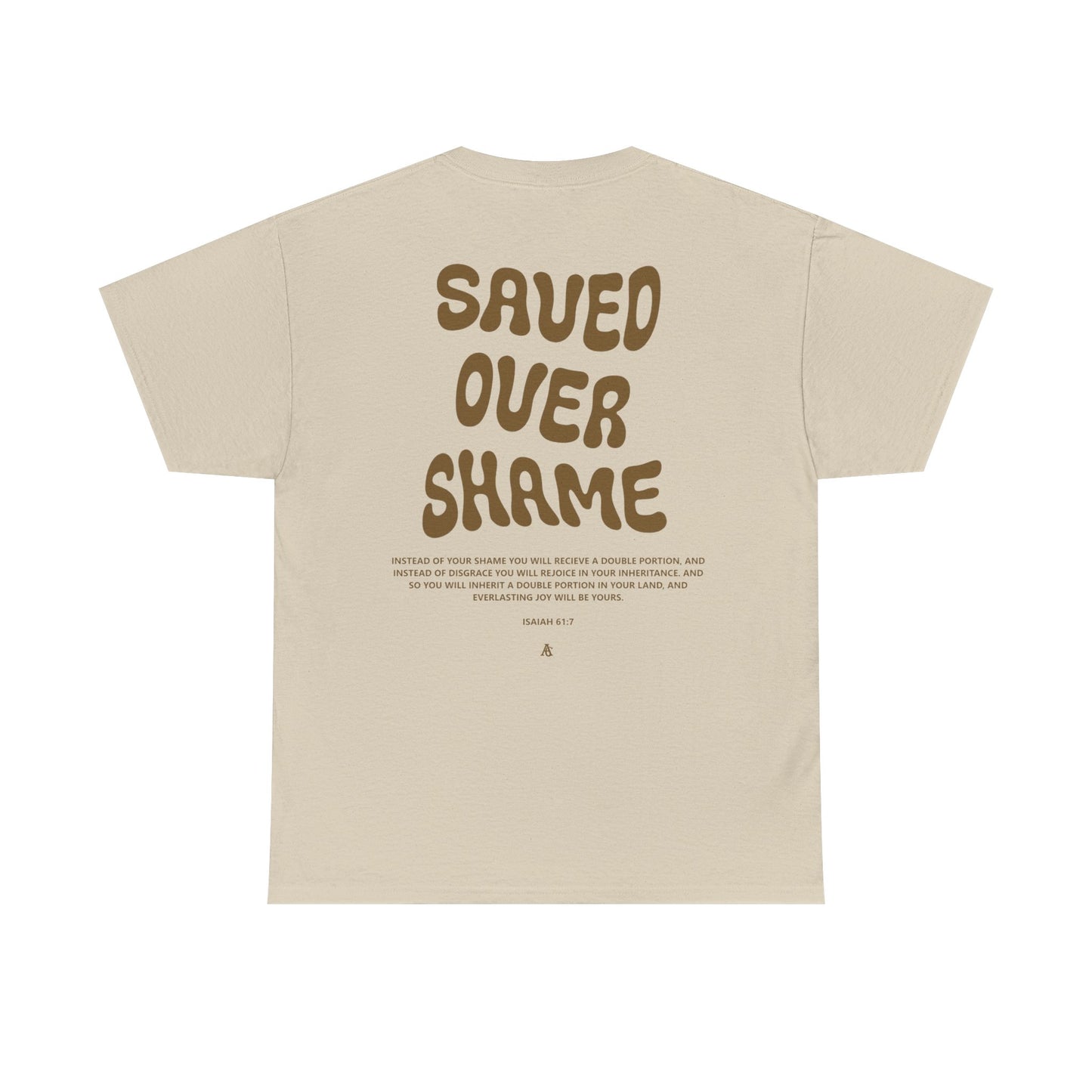 Saved Over Shame Christian Faith Shirt