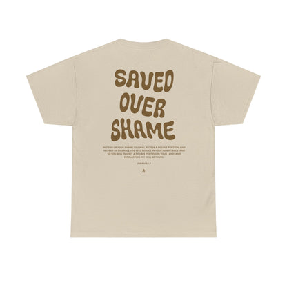 Saved Over Shame Christian Faith Shirt