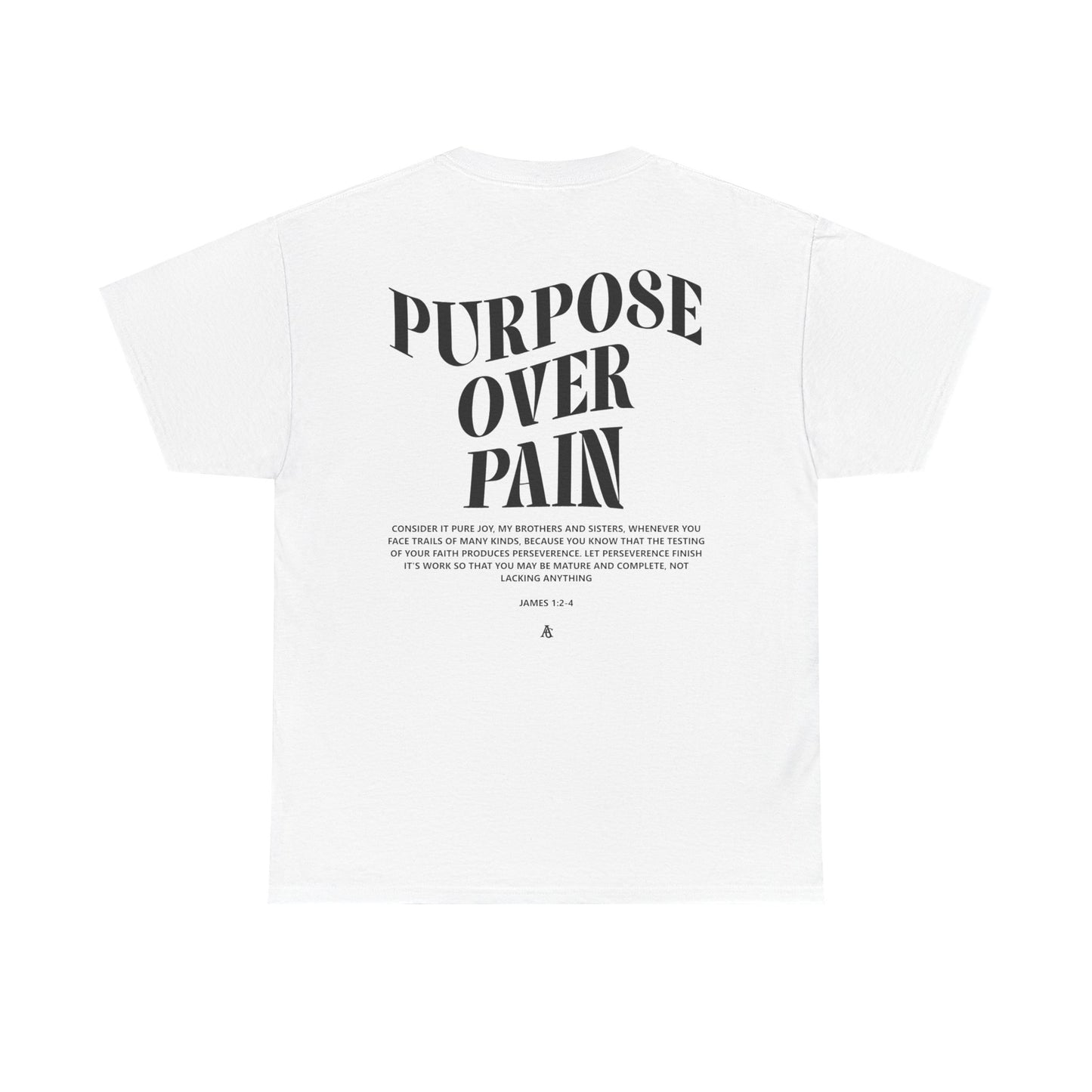 Purpose Over Pain Christian Faith T shirt