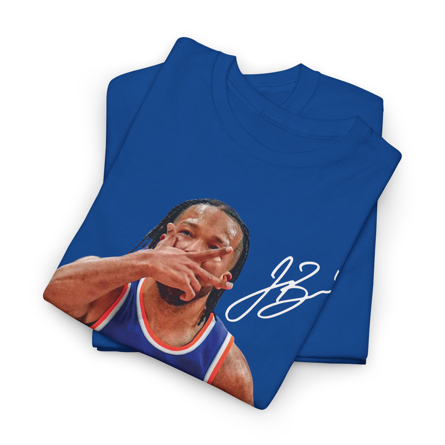 Jalen Brunson 3 Point Celly Shirt