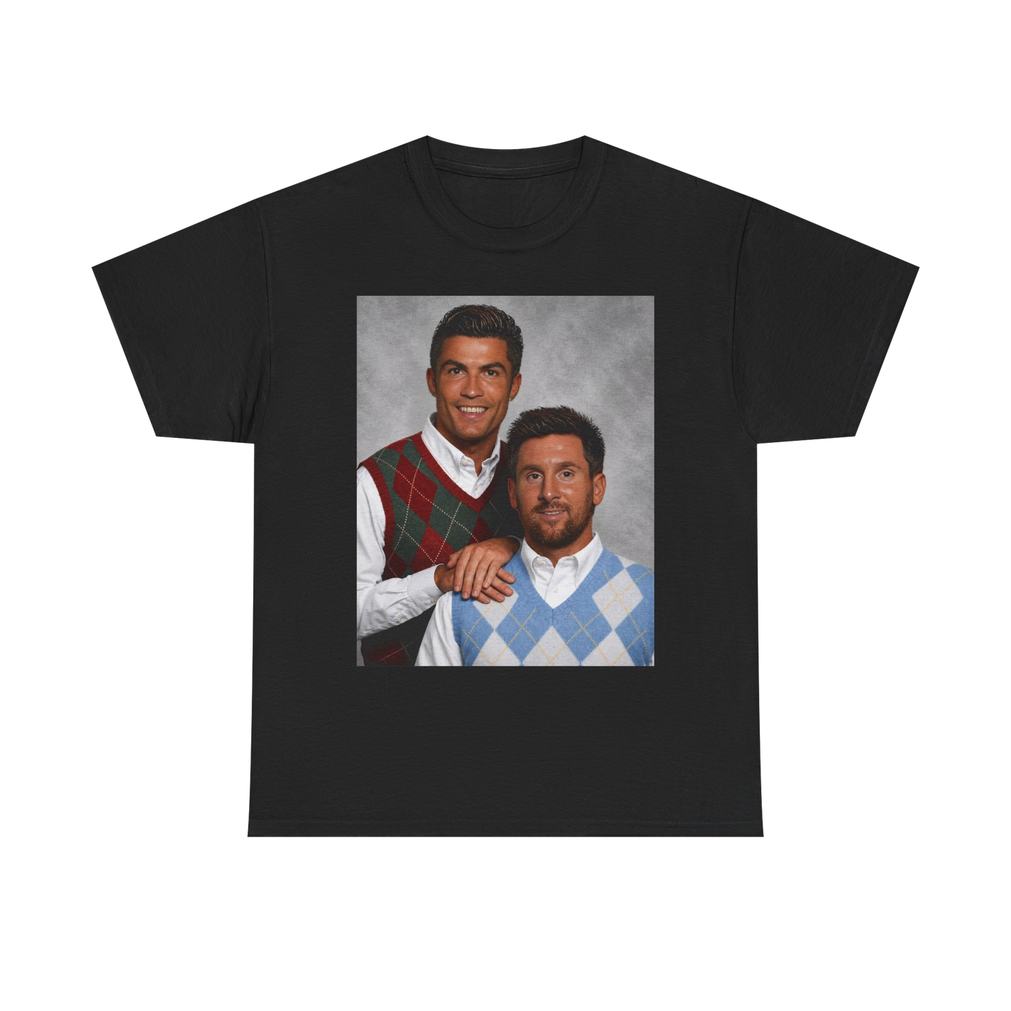 Ronaldo & Messi Step Brothers T-shirt | Funny, parody, Futbol/Soccer Tee