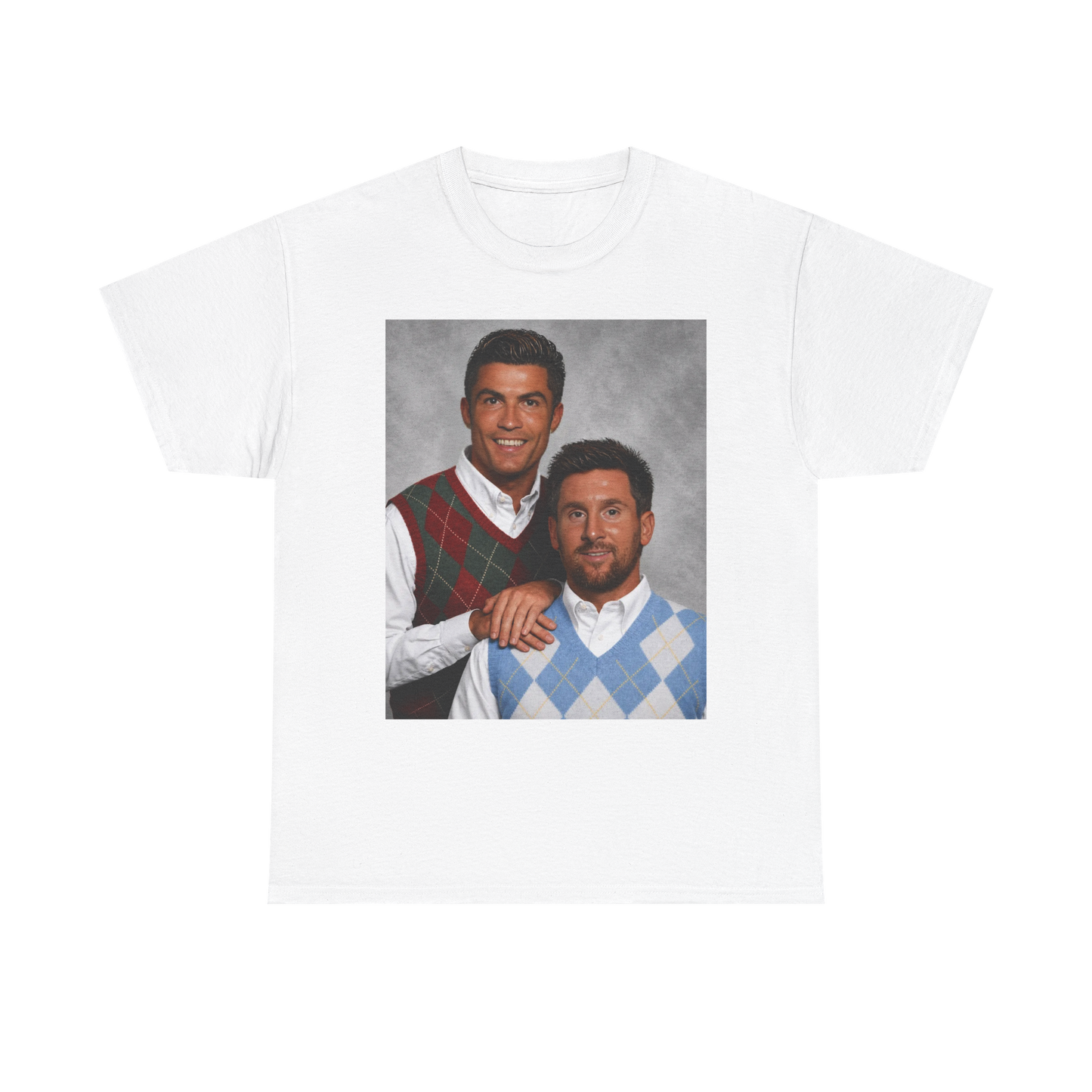 Ronaldo & Messi Step Brothers T-shirt | Funny, parody, Futbol/Soccer Tee