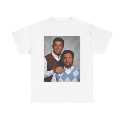 Ronaldo & Messi Step Brothers T-shirt | Funny, parody, Futbol/Soccer Tee