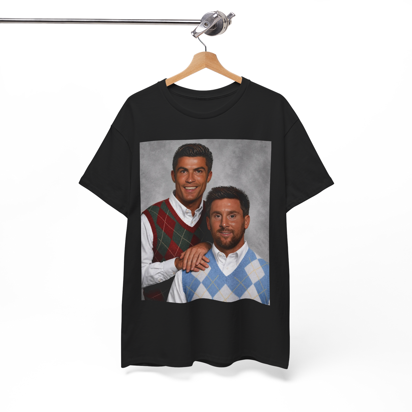 Ronaldo & Messi Step Brothers T-shirt | Funny, parody, Futbol/Soccer Tee