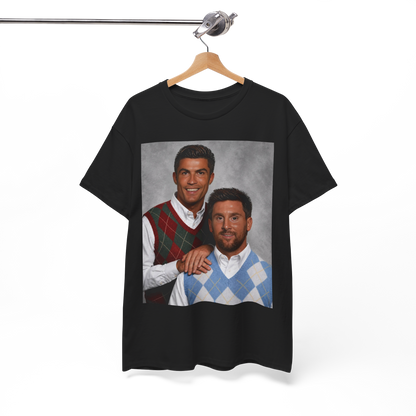 Ronaldo & Messi Step Brothers T-shirt | Funny, parody, Futbol/Soccer Tee