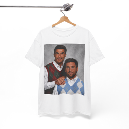 Ronaldo & Messi Step Brothers T-shirt | Funny, parody, Futbol/Soccer Tee