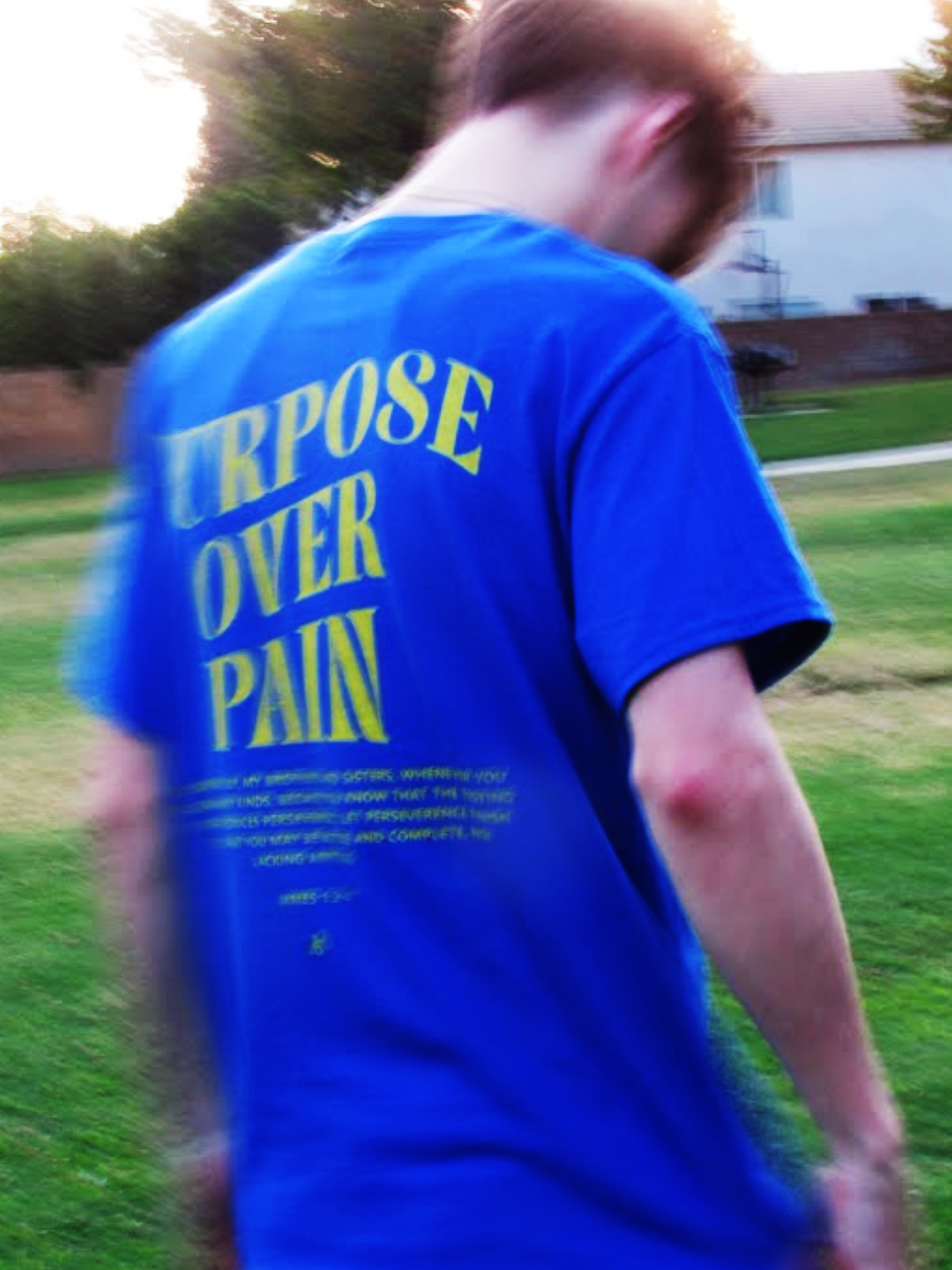 Purpose Over Pain Christian Faith T shirt