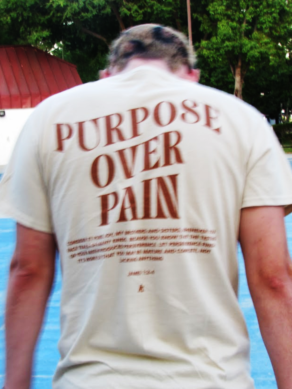 Purpose Over Pain Christian Faith T shirt