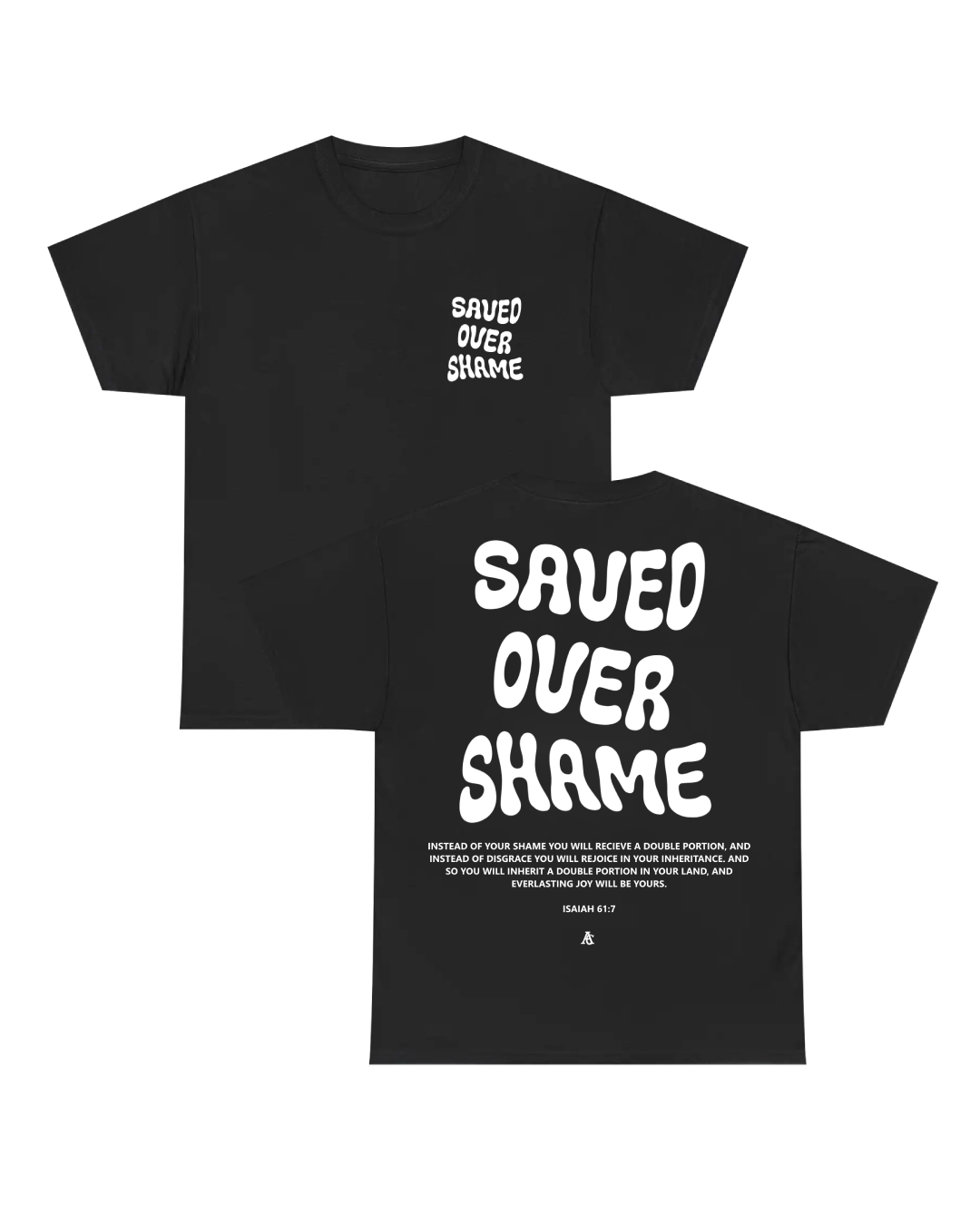 Saved Over Shame Christian Faith Shirt